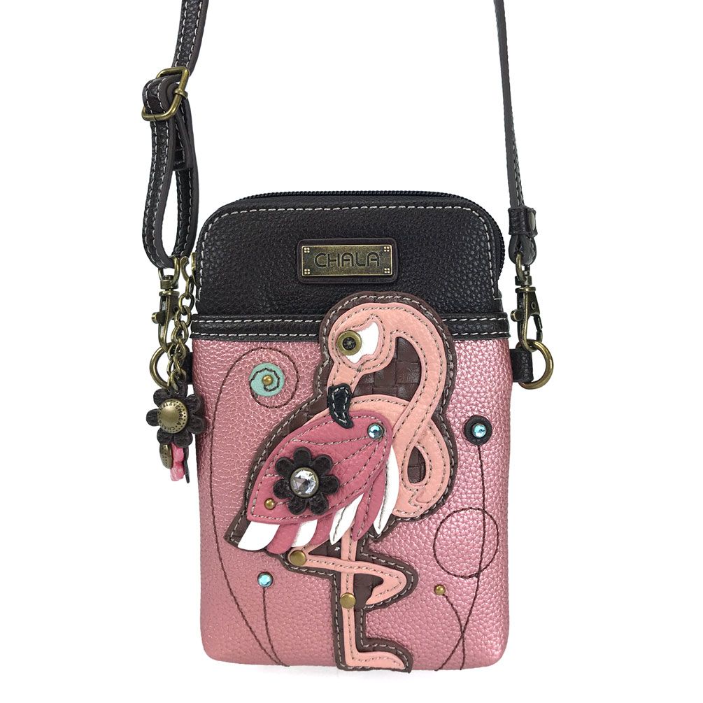 Chala Dragonfly Cellphone Crossbody Handbag - Convertable Strap