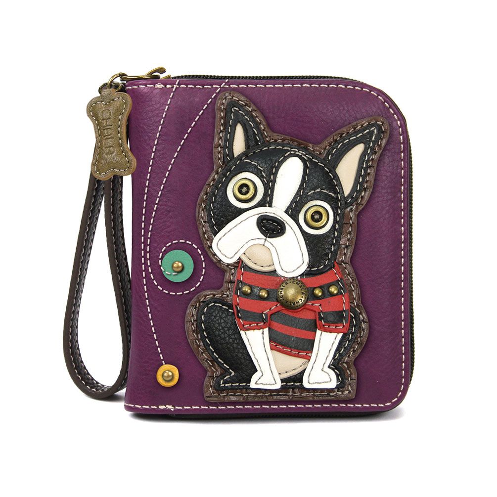 Chala boston terrier purse deals