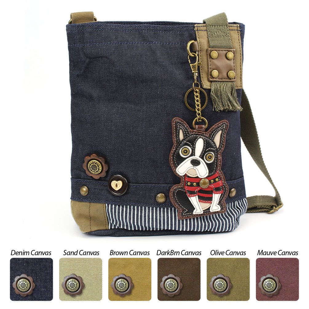 Patch Crossbody Boston Terrier Chala Group