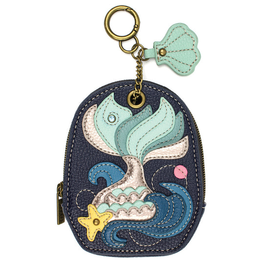 Mini Coin Purse Keychain - Mermaid Tail