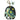 Mini Coin Purse Keychain - Turtle A