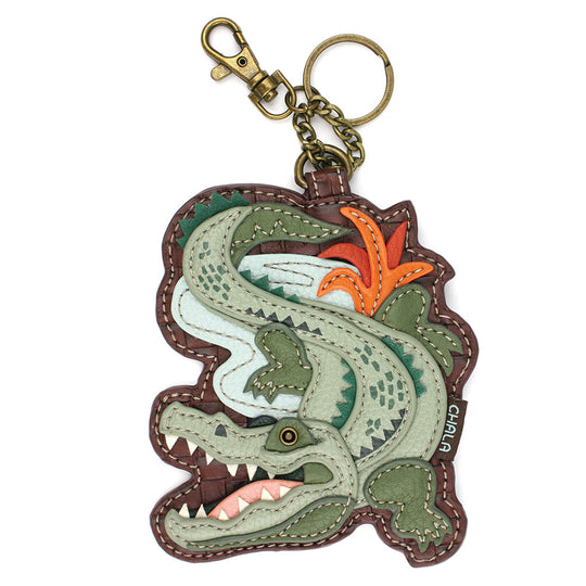 Key Fob/Coin Purse - Alligator A