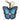 Key Fob/Coin Purse - Blue Butterfly