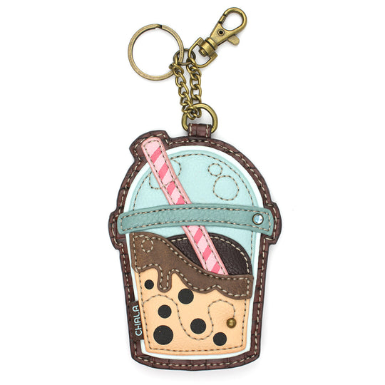 Key Fob/Coin Purse - Boba Tea