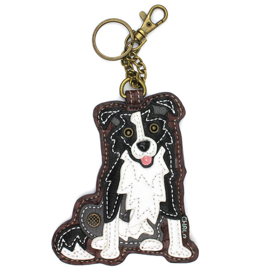 Key Fob/Coin Purse - Border Collie