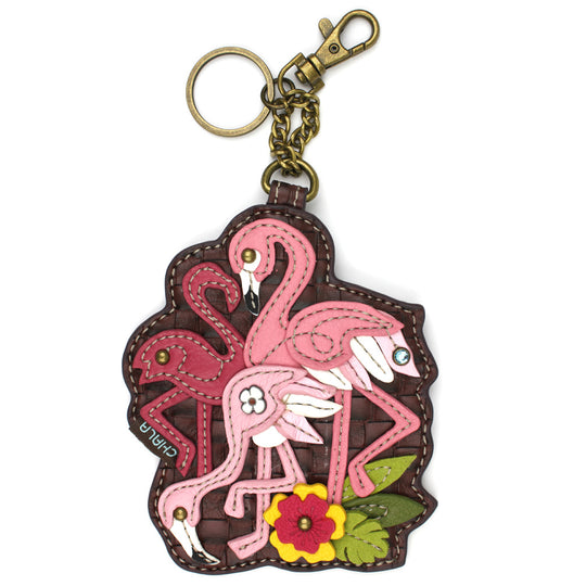Key Fob/Coin Purse - Flamingo Group