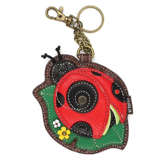 Key Fob/Coin Purse - Ladybug A