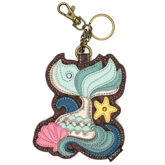 Coin Purse / Key Fob - Mermaid Tail