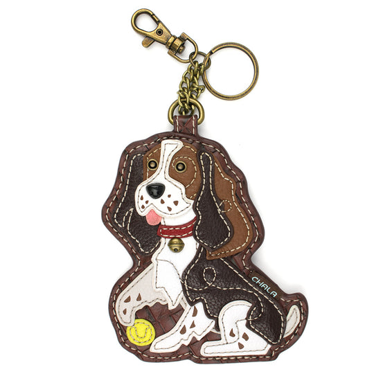 Key Fob/Coin Purse - Spaniel