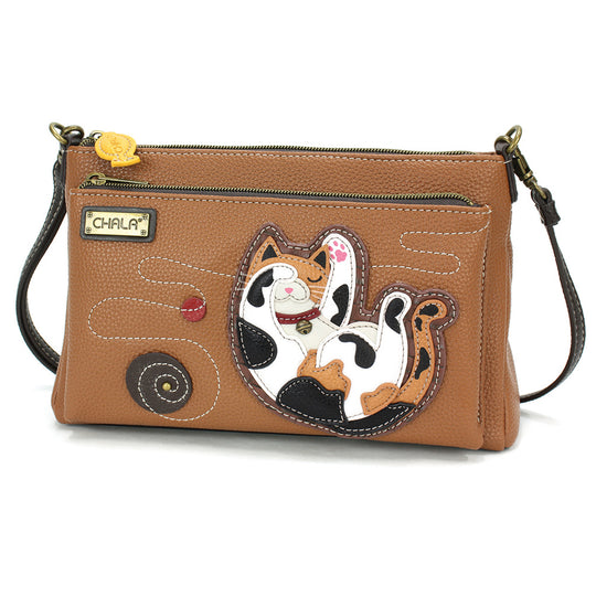 Deluxe Crossbody - Calico Cat