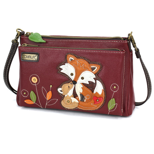 Deluxe Crossbody - Fox Family