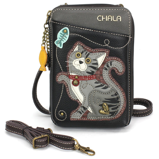 Wallet Xbody  - Gray Tabby Cat