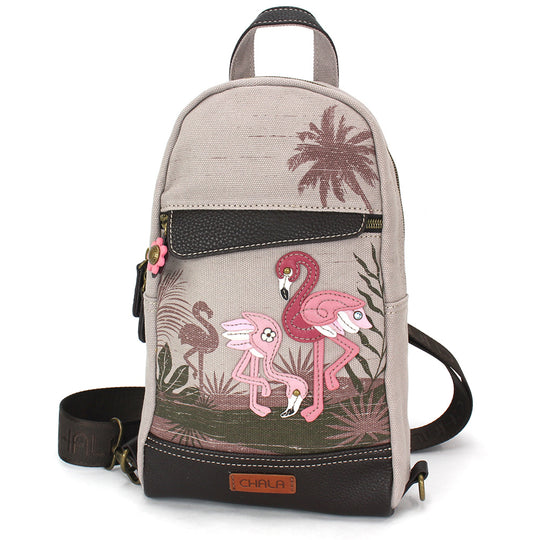 Canvas Sling Bag - Flamingo Group