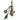 Metal Charming Keychain - Cactus