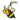 Key Fob/Coin Purse - Bee
