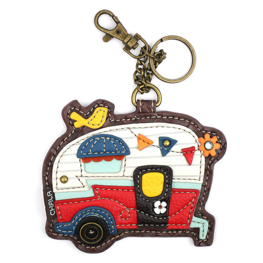 Key Fob/Coin Purse - Camper