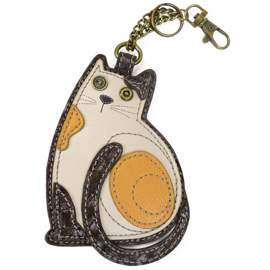 Key Fob/Coin Purse - LaZzy Cat
