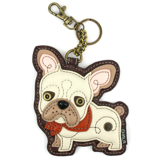 Key Fob/Coin Purse - French Bulldog