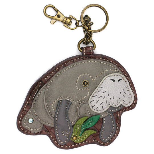 Key Fob/Coin Purse - Manatee A
