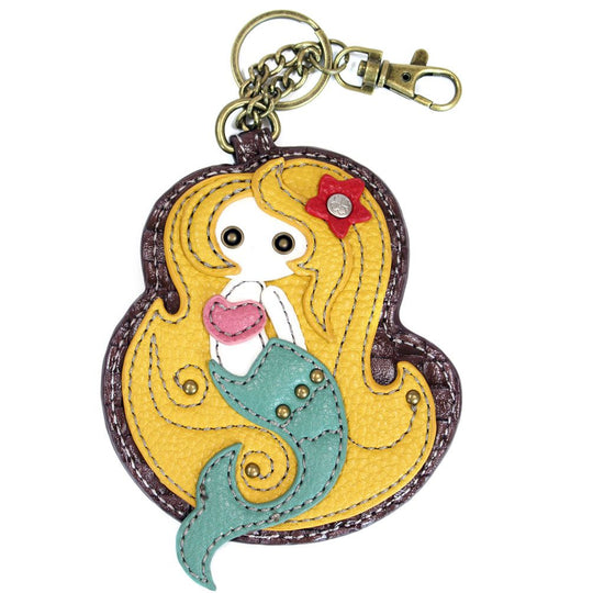 Key Fob/Coin Purse - Mermaid
