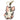 Key Fob/Coin Purse - Spotted Pig - pink