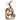 Key Fob/Coin Purse - Shih Tzu - brown