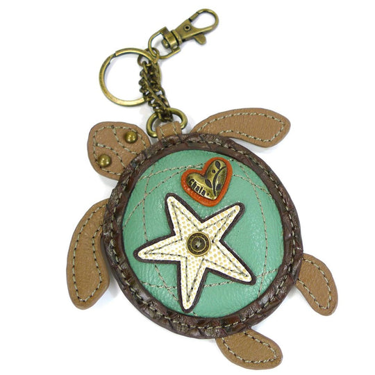 Key Fob/Coin Purse - Sea Turtle