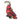 Key Fob/Coin Purse - Cardinal