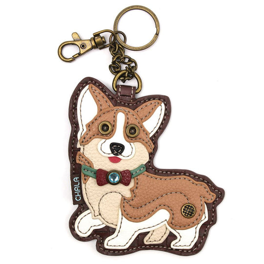 Key Fob/Coin Purse - Corgi