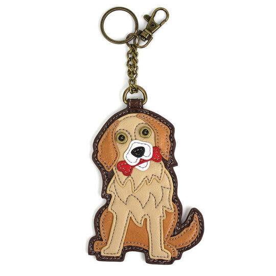 Key Fob/Coin Purse - Golden Retriever