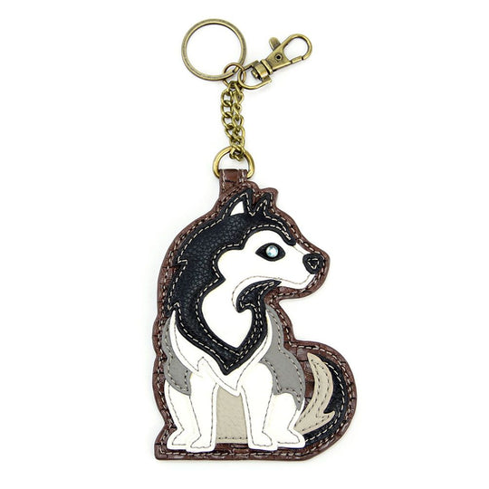 Key Fob/Coin Purse - Husky