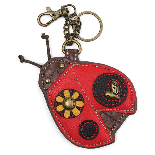 Key Fob/Coin Purse - Ladybug