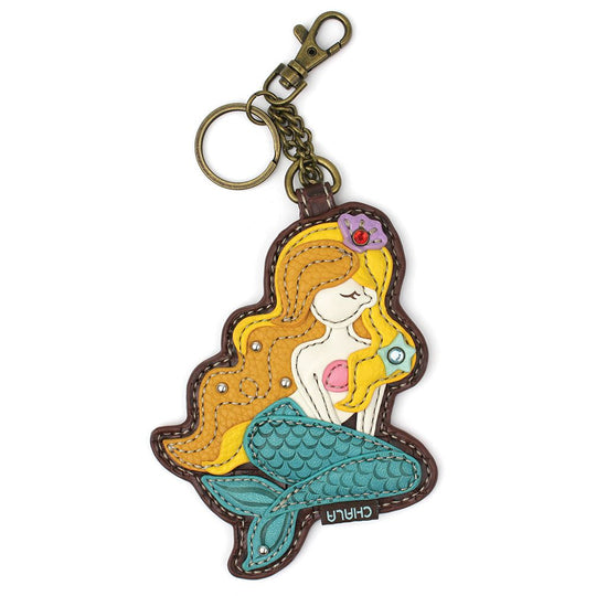 Key Fob/Coin Purse - Mermaid A