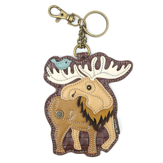 Key Fob/Coin Purse - Moose