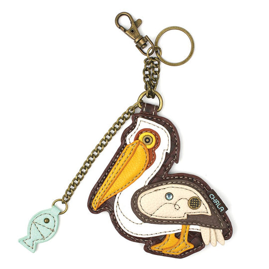Key Fob/Coin Purse - Pelican