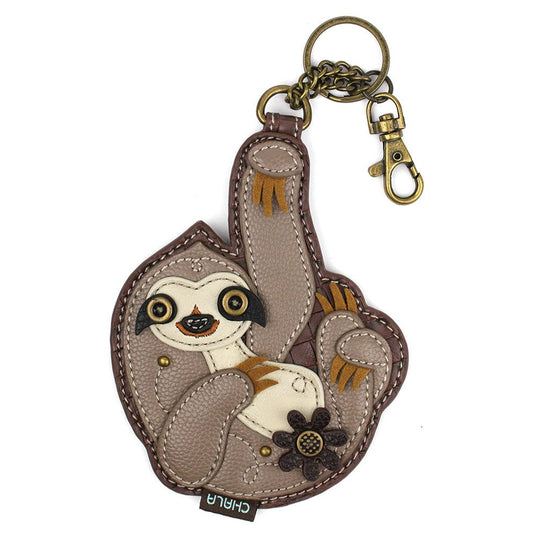 Key Fob/Coin Purse - Sloth