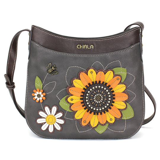 Crescent Crossbody - Sunflower