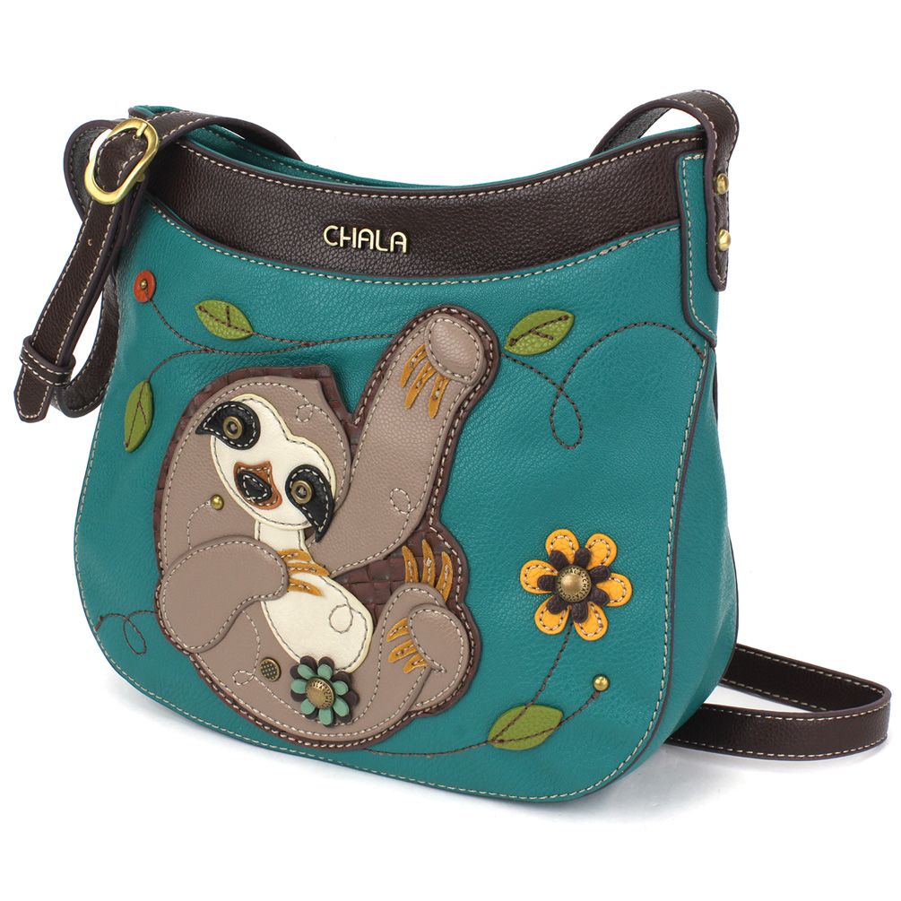 Chala CV -Cell Phone Crossbody Bag - Turtle, Turquoise - Mia's