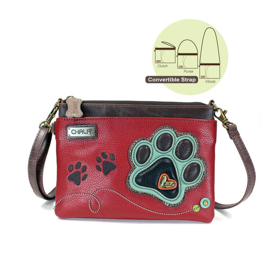 Chala Paw Print Crescent Crossbody - The Slobber Shoppe