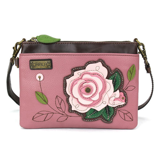 Mini Crossbody - Pink Rose