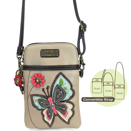 Cellphone Xbody - New Butterfly (Ivory)