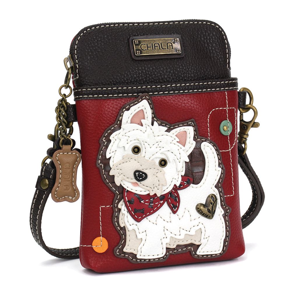 Chala Cell Phone Crossbody Cardinal