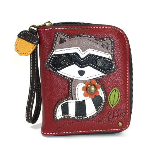 Zip Around Wallet - Raccoon