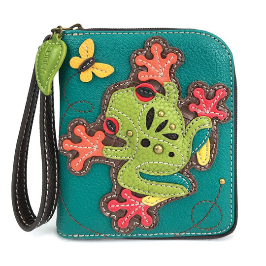 Zip Around Wallet - Frog