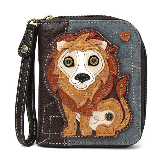Zip Around Wallet - Lion