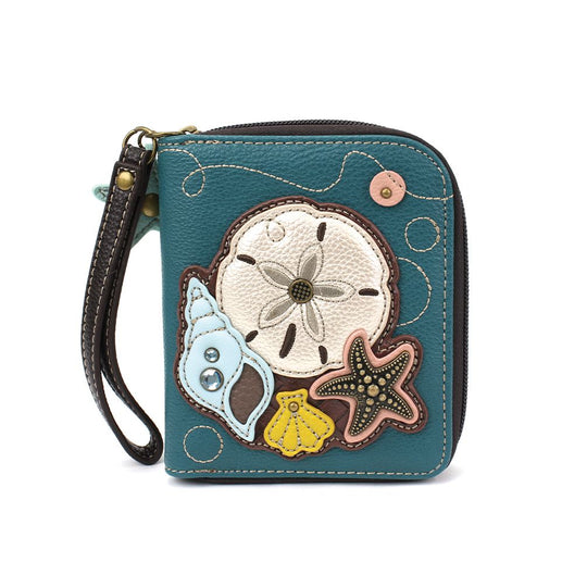 Zip Around Wallet - Sand Dollar