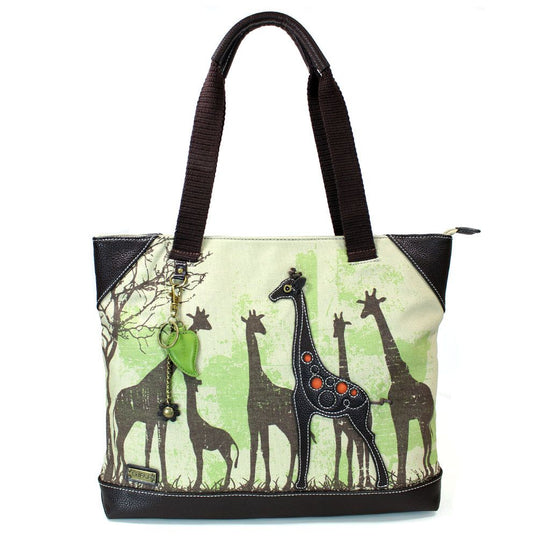 Canvas Tote - Giraffe