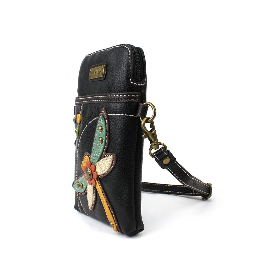 Chala Cell Phone Crossbody Dragonfly Turquoise