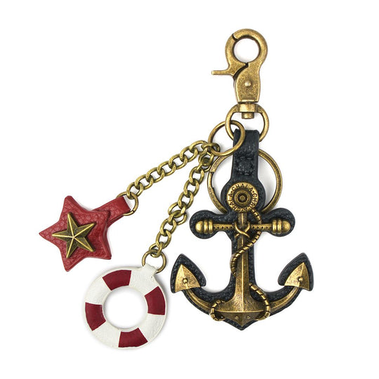 Metal Charming Keychain - Anchor